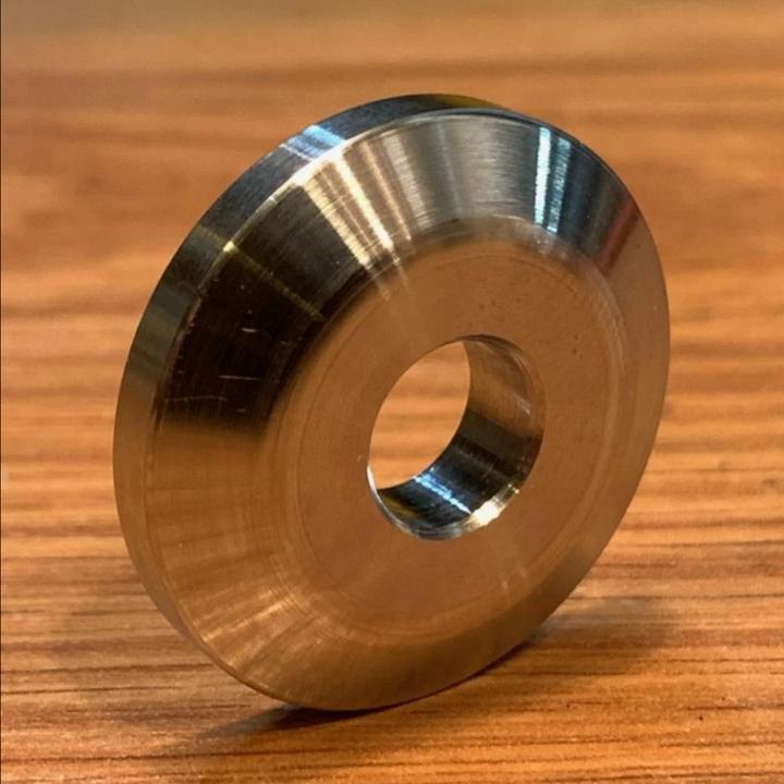 EXTSW BEVELED .443" ID x 1.240" x .250" Thick 316 Stainless Washer