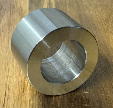 EXTSW 1.007" ID x 1.615" OD x 1 1/8" Thick 304 Stainless Spacer