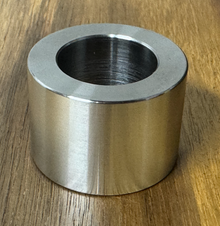 EXTSW 1.007" ID x 1.615" OD x 1 1/8" Thick 304 Stainless Spacer
