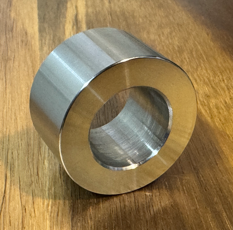 EXTSW 1.007" ID x 1.740" OD x 1” Long 316 Stainless Spacer