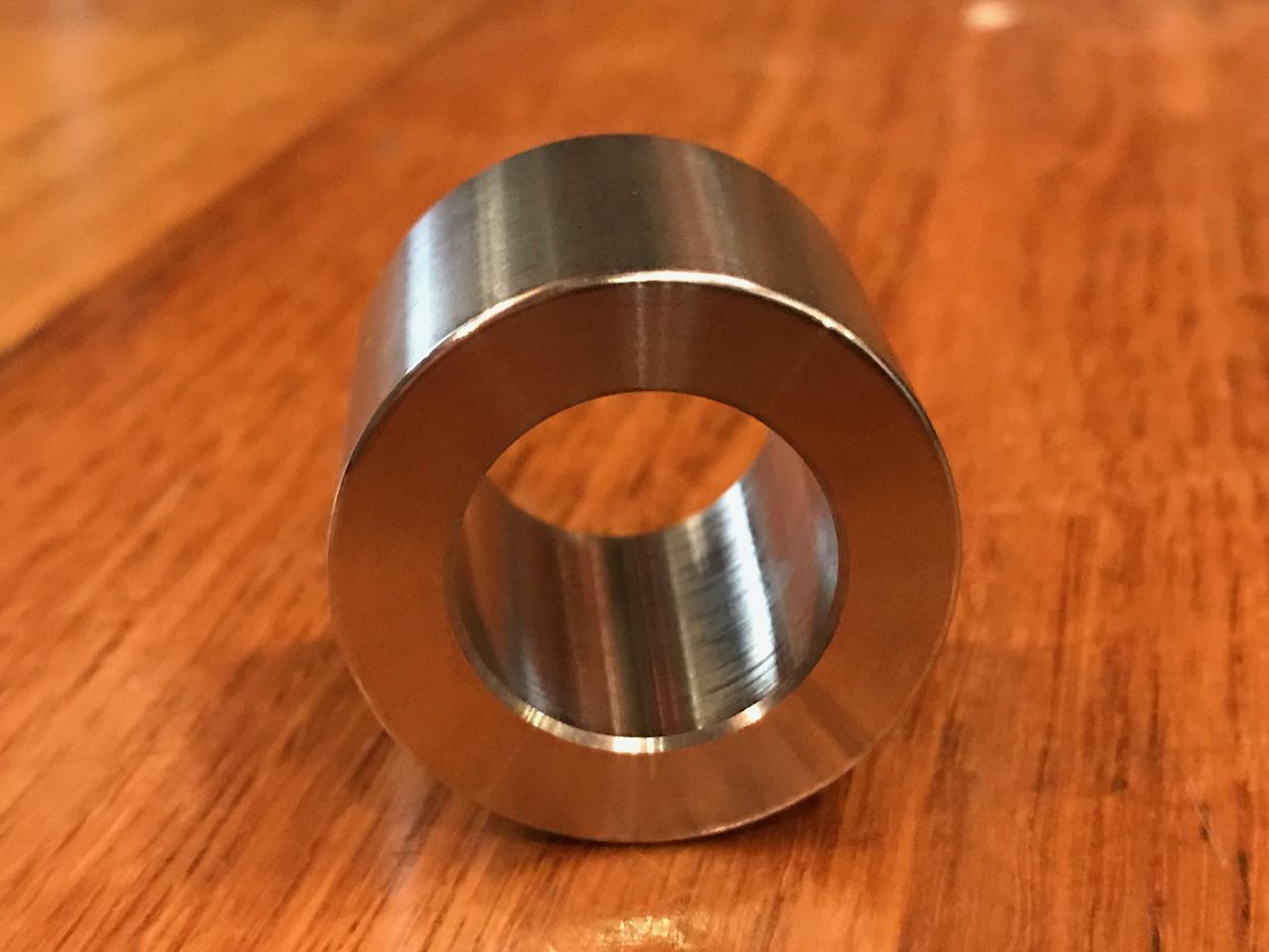 EXTSW .757” ID x 1.240" x 7/8" long 304 Stainless Spacer