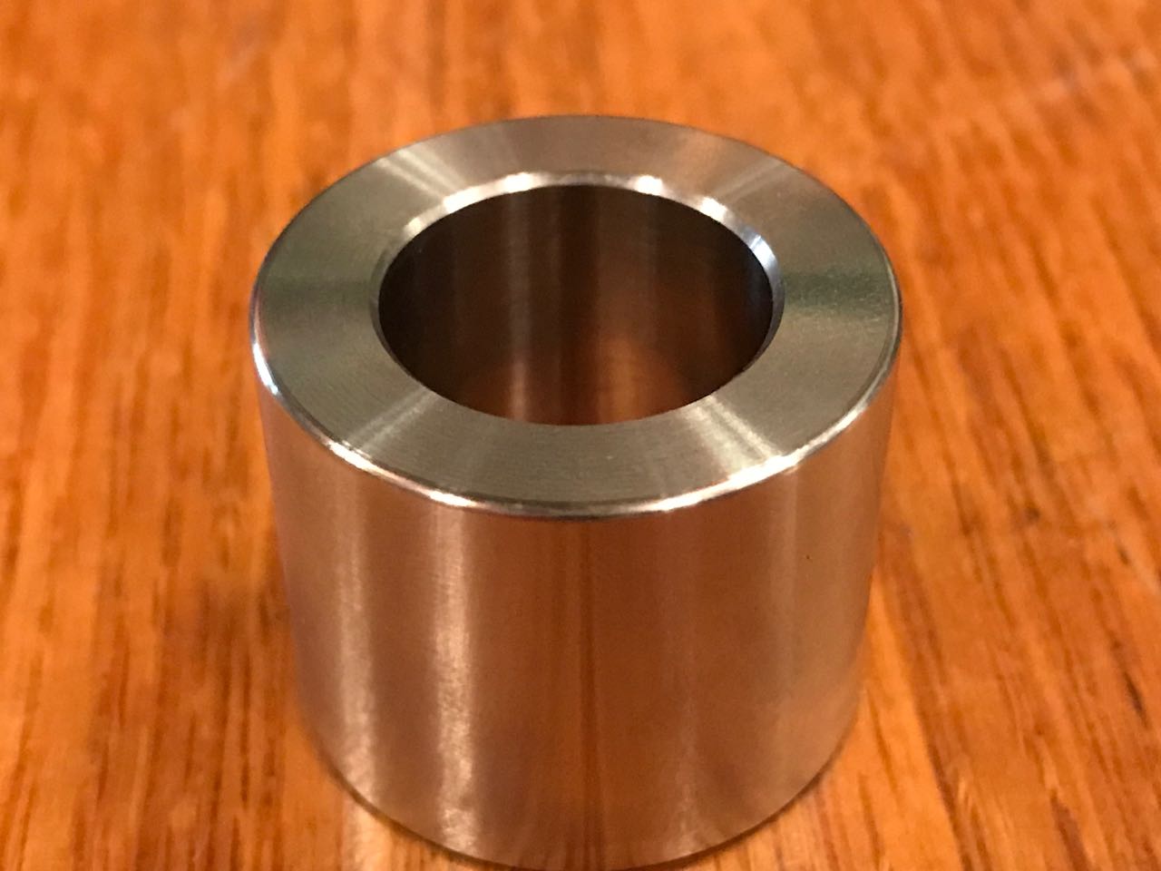EXTSW .757” ID x 1.240" x 7/8" long 304 Stainless Spacer