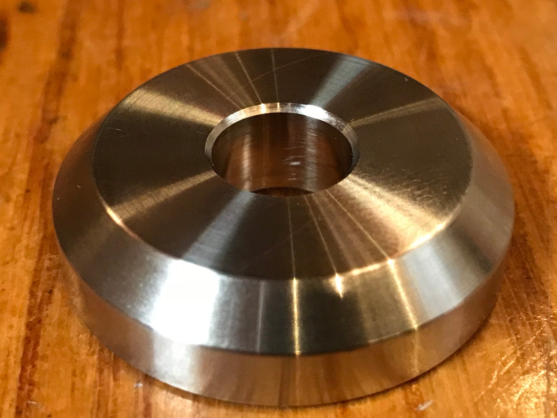 extsw 7/16” ID x 1 1/2” OD x 3/8” thick beveled 304 Stainless Washer