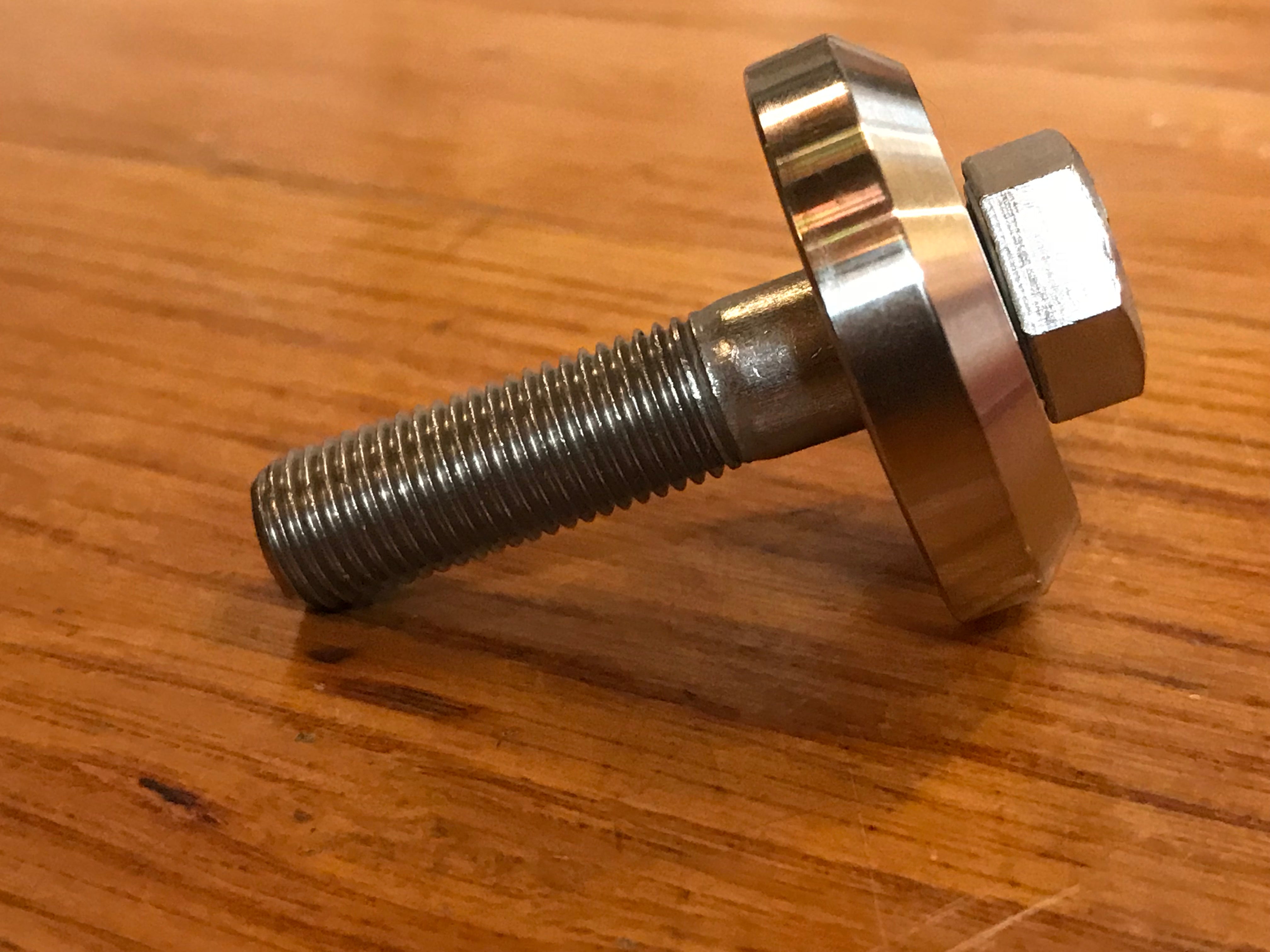 extsw 7/16” ID x 1 1/2” OD x 3/8” thick beveled 304 Stainless Washer