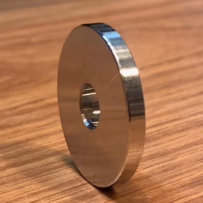 EXTSW BEVELED .323" ID x 1.240" OD x 1/4” Thick 316 Stainless Washer