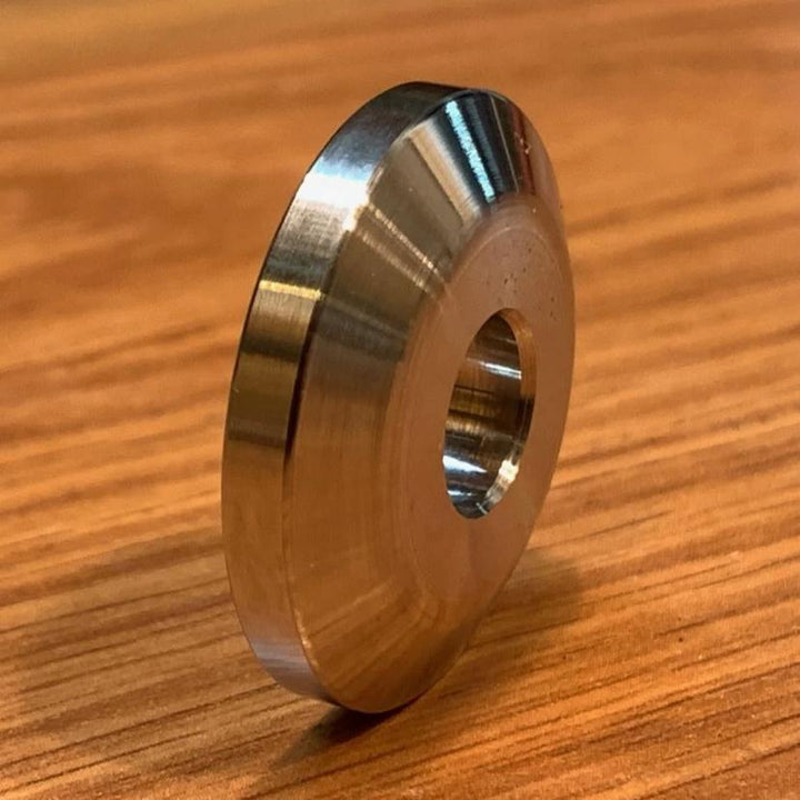 EXTSW BEVELED .383” ID x 1.240" OD x 1/4” Thick 316 Stainless Washer