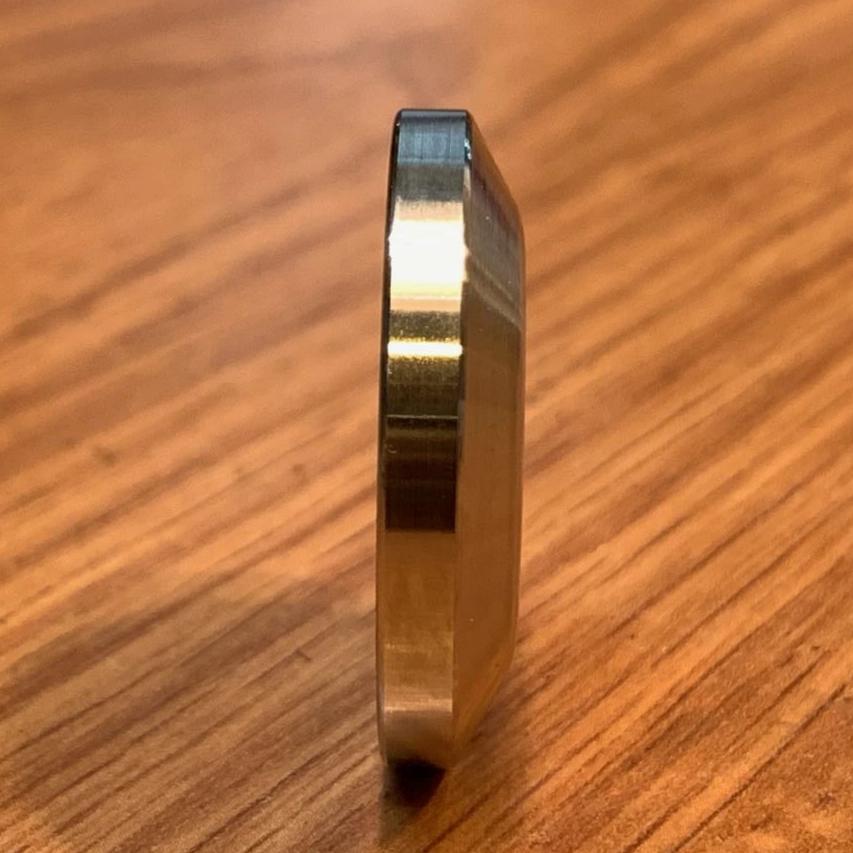 EXTSW BEVELED .383” ID x 1.240" OD x 1/4” Thick 316 Stainless Washer