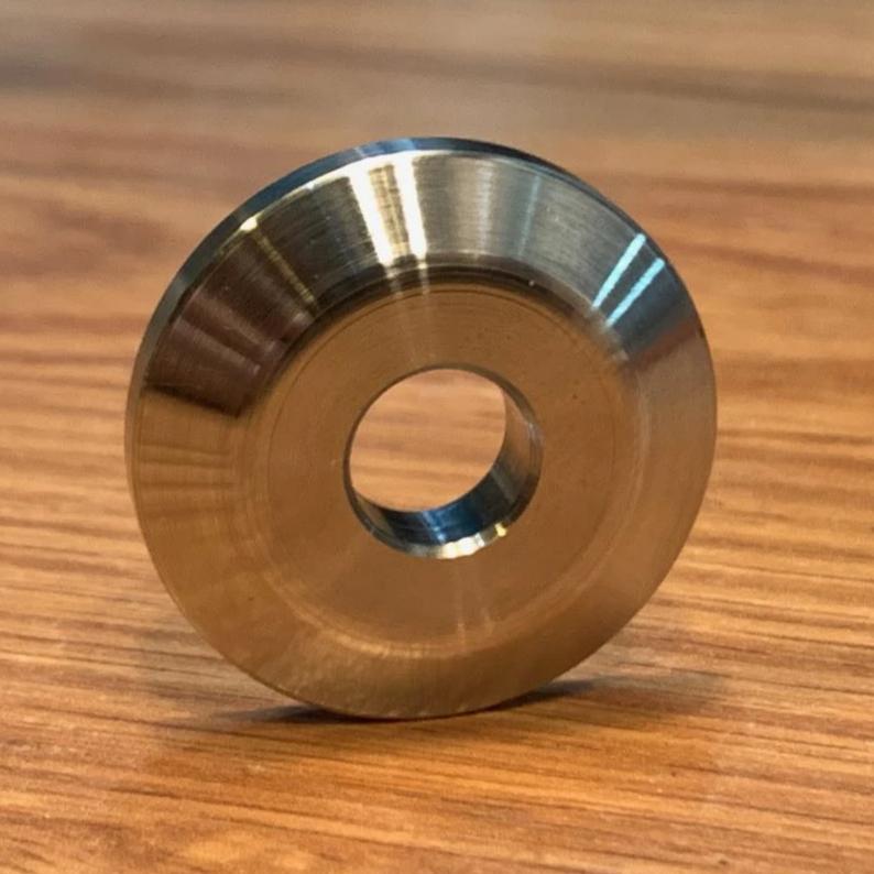 EXTSW BEVELED 3/8” ID x 1 .240” OD x 1/4” thick 316 Stainless Washer