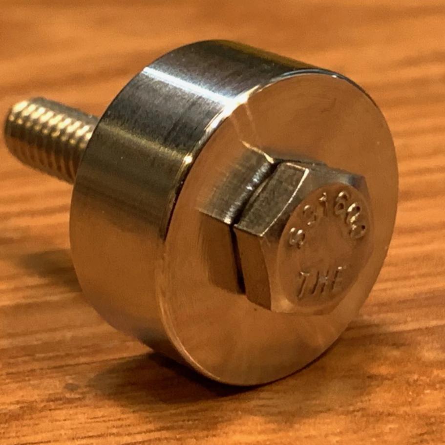EXTSW .257” ID x .990" OD x 7/16” Long 316 Stainless Spacer