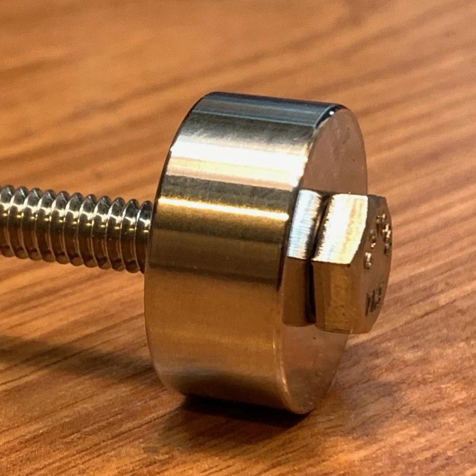 EXTSW .257” ID x .990" OD x 7/16” Long 316 Stainless Spacer