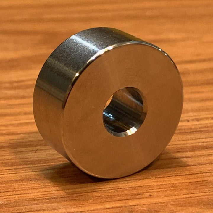 EXTSW .323" ID x .990" OD x 7/16” Thick 316 Stainless Spacer
