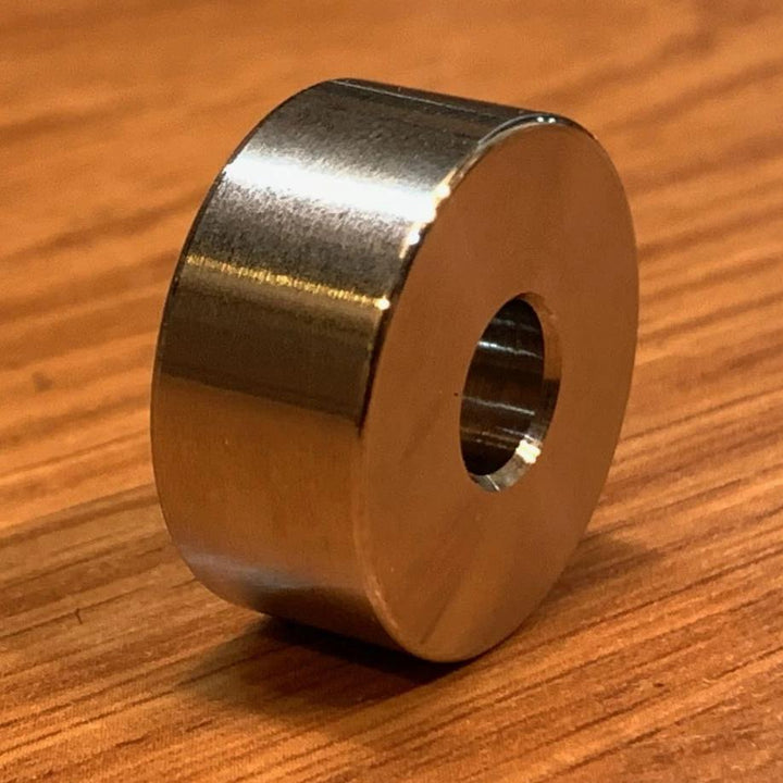 EXTSW .323" ID x .990" OD x 7/16” Thick 316 Stainless Spacer