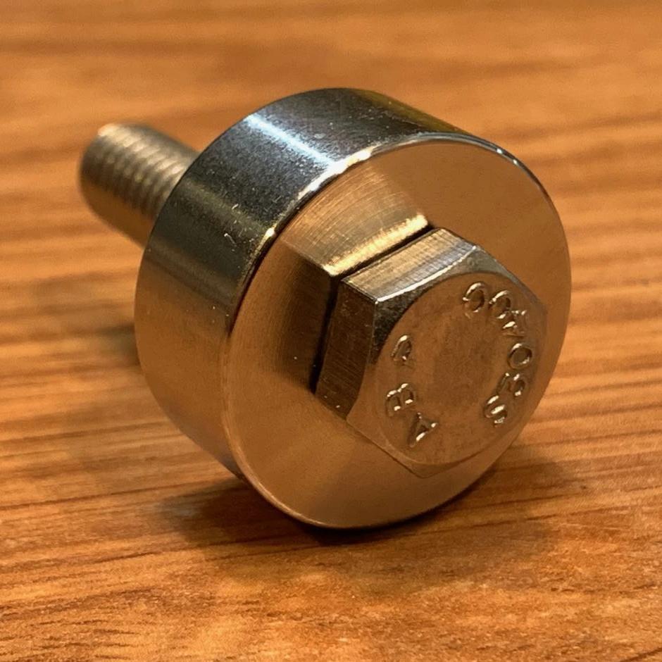 EXTSW .323" ID x .990" OD x 7/16” Thick 316 Stainless Spacer