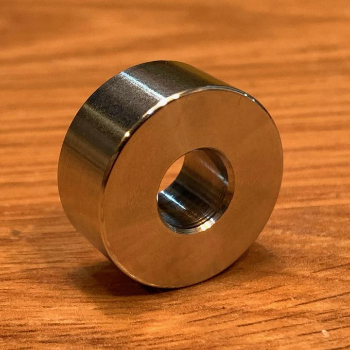 EXTSW .383" ID x .990" OD x 7/16” Thick 316 Stainless Spacer