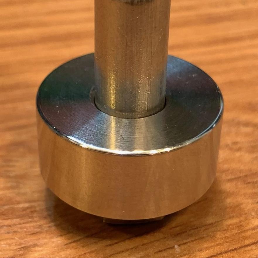 EXTSW .383" ID x .990" OD x 7/16” Thick 316 Stainless Spacer