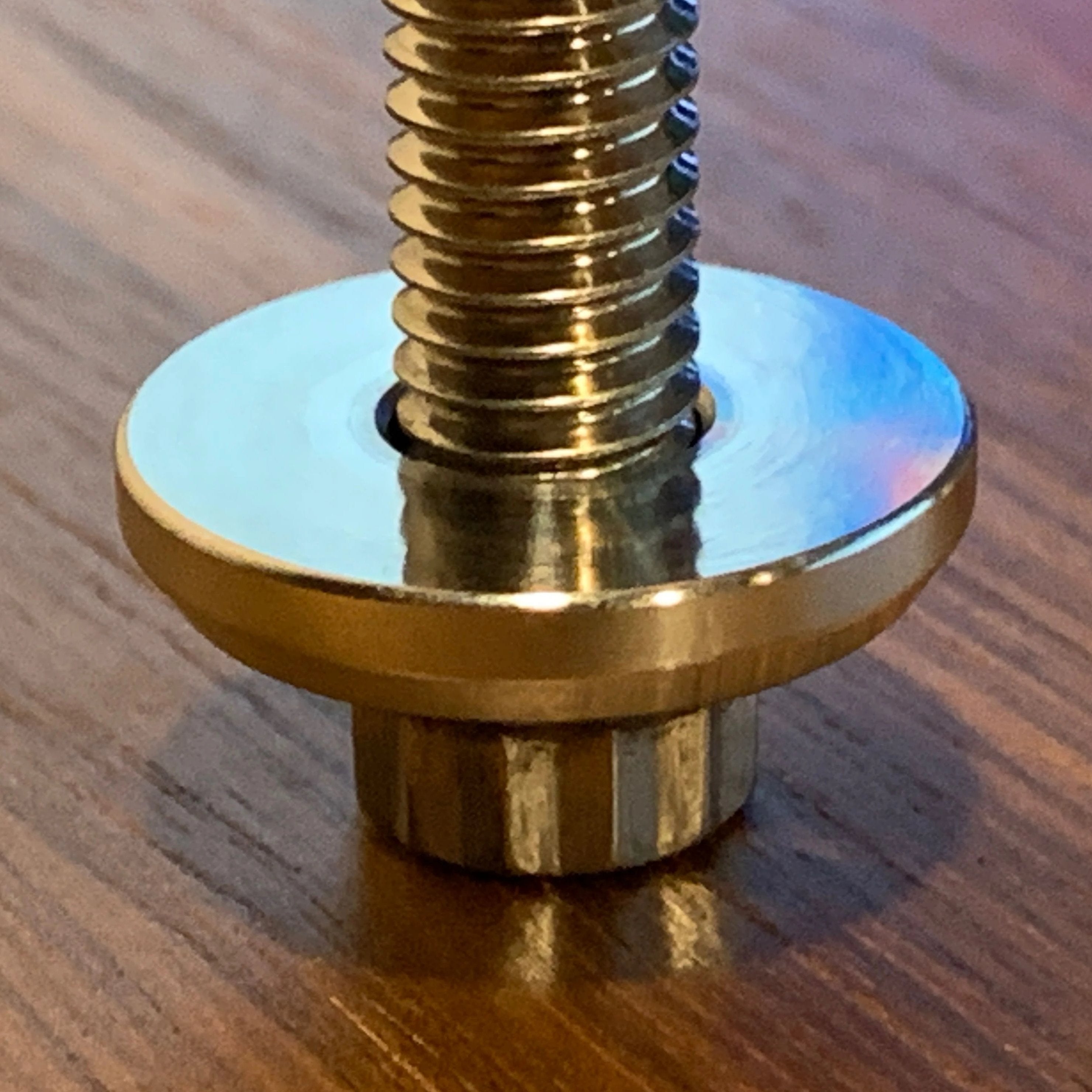 EXTSW BEVELED .323" ID x .990" OD x .158/.115” Thick 316 Stainless washer, Fits #612 ARP Bolts