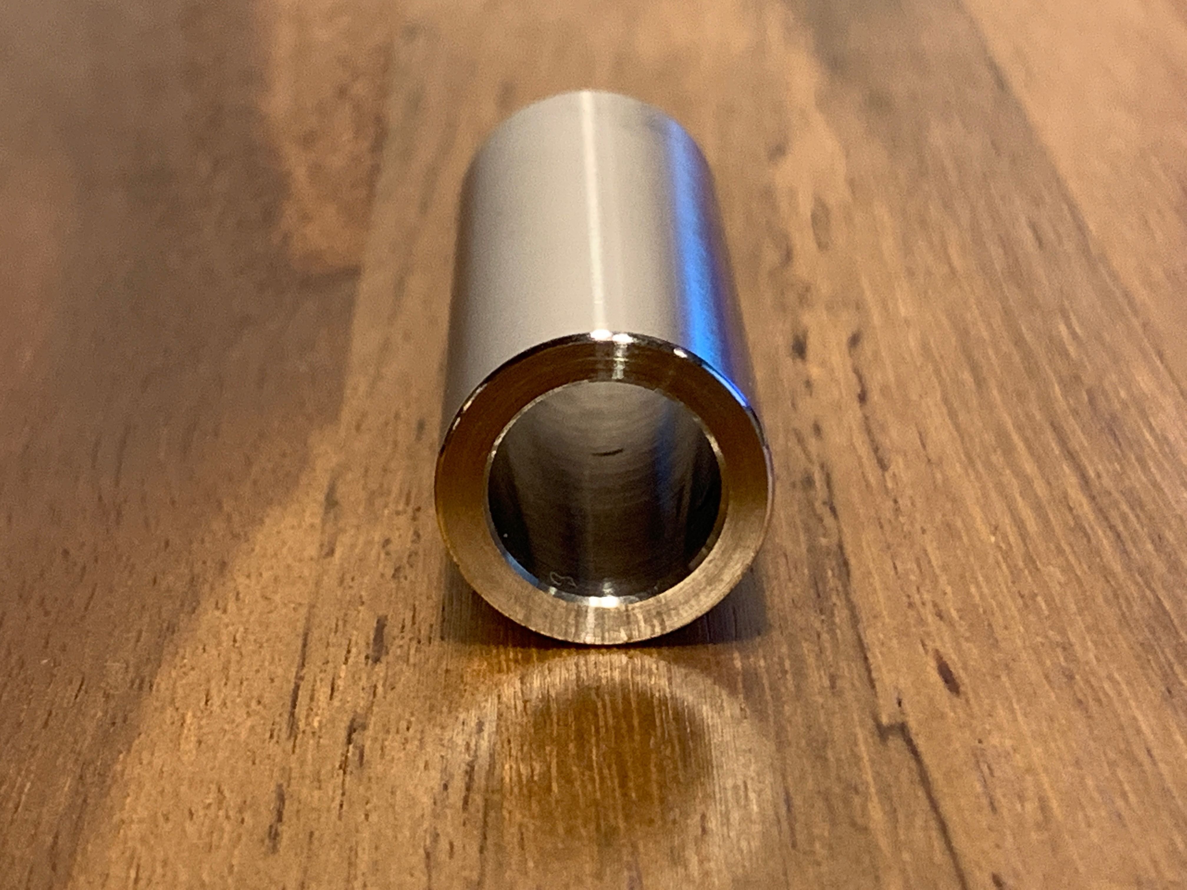 EXTSW .507" ID x .740" OD x 2” thick 316 Stainless Spacer