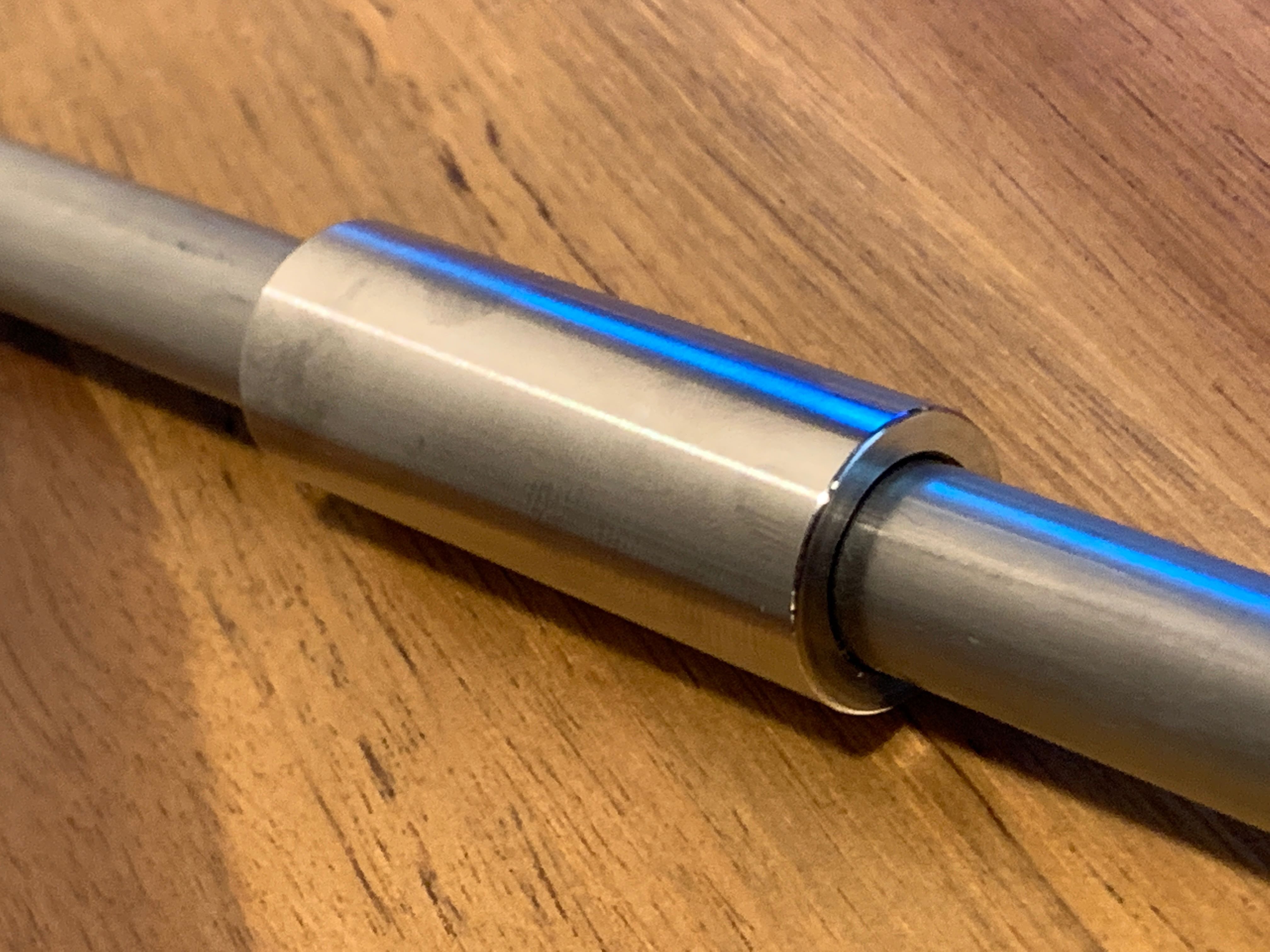 EXTSW .507" ID x .740" OD x 2” thick 316 Stainless Spacer