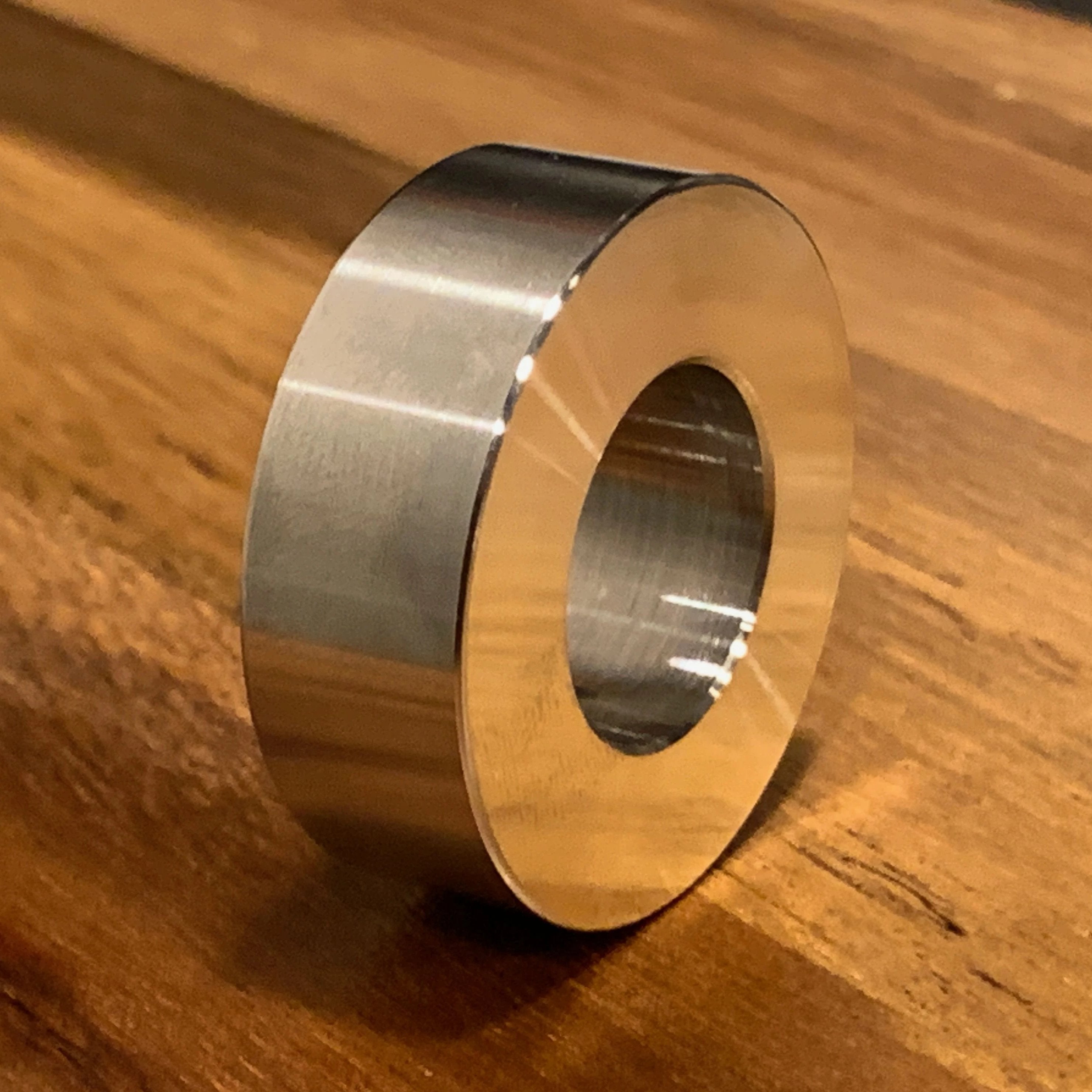 EXTSW .757" ID x 1.490" OD x 1/2" Thick 304 Stainless Spacer