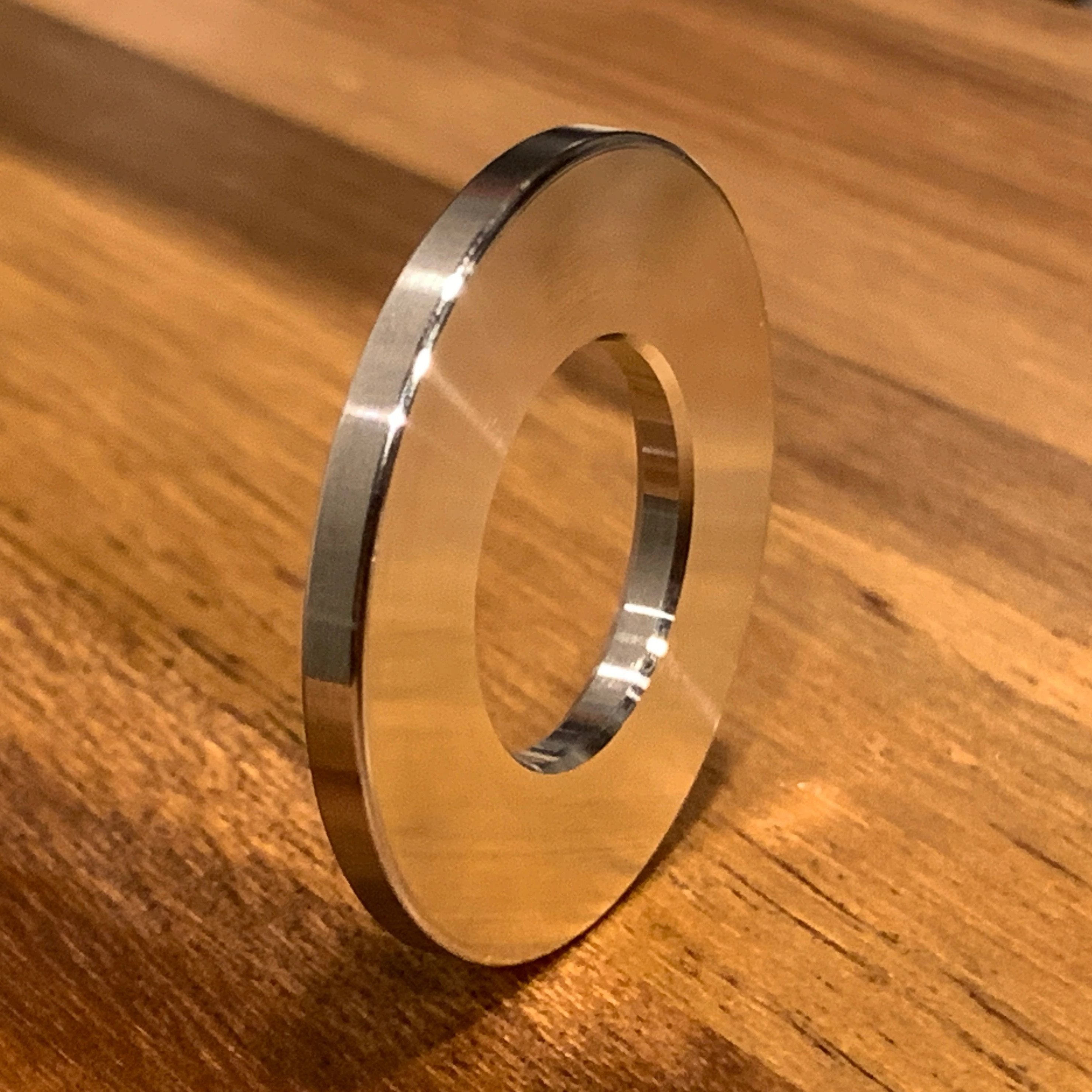 EXTSW .757 ID x 1.490" OD x 1/8" Thick 304 Stainless Spacer