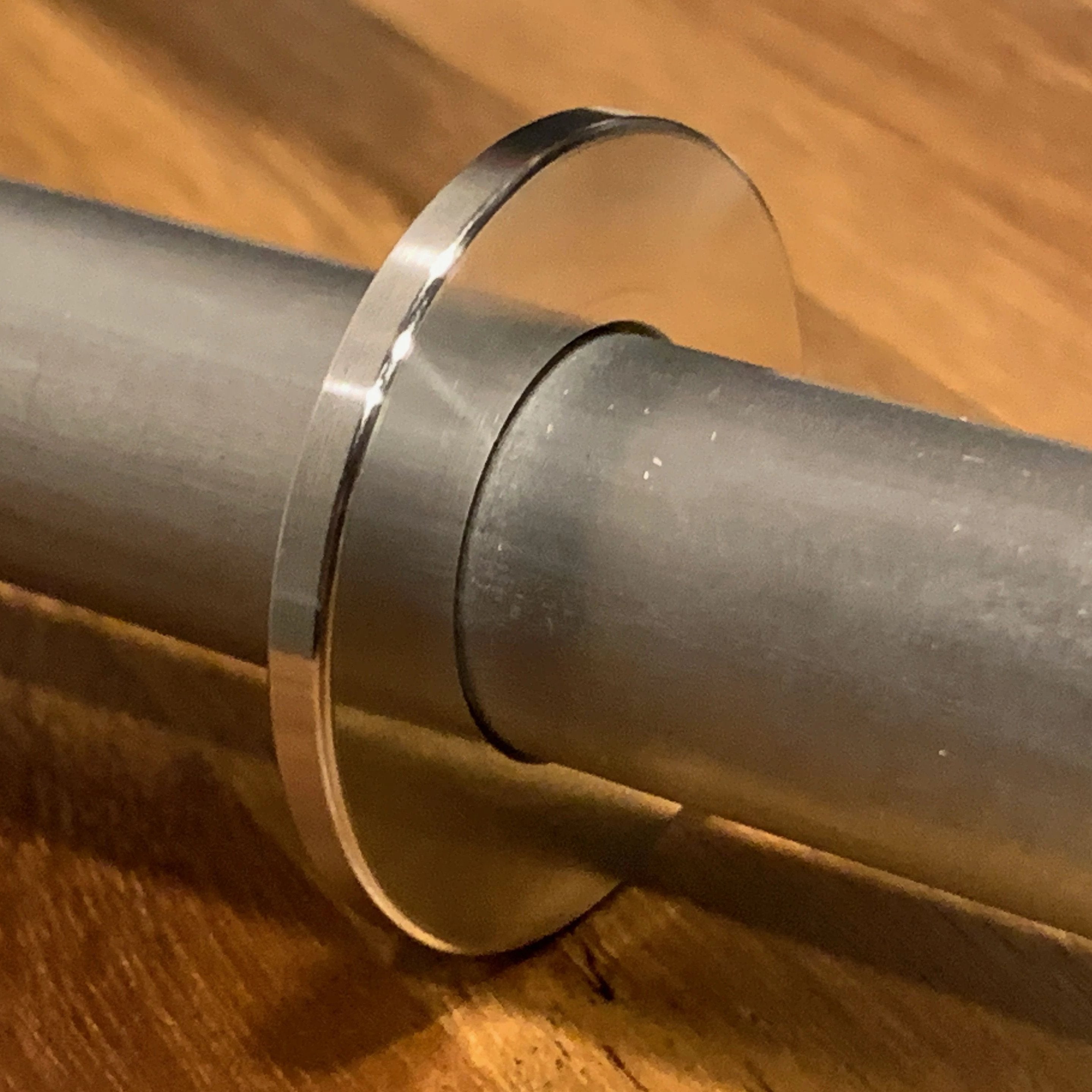 EXTSW .757 ID x 1.490" OD x 1/8" Thick 304 Stainless Spacer