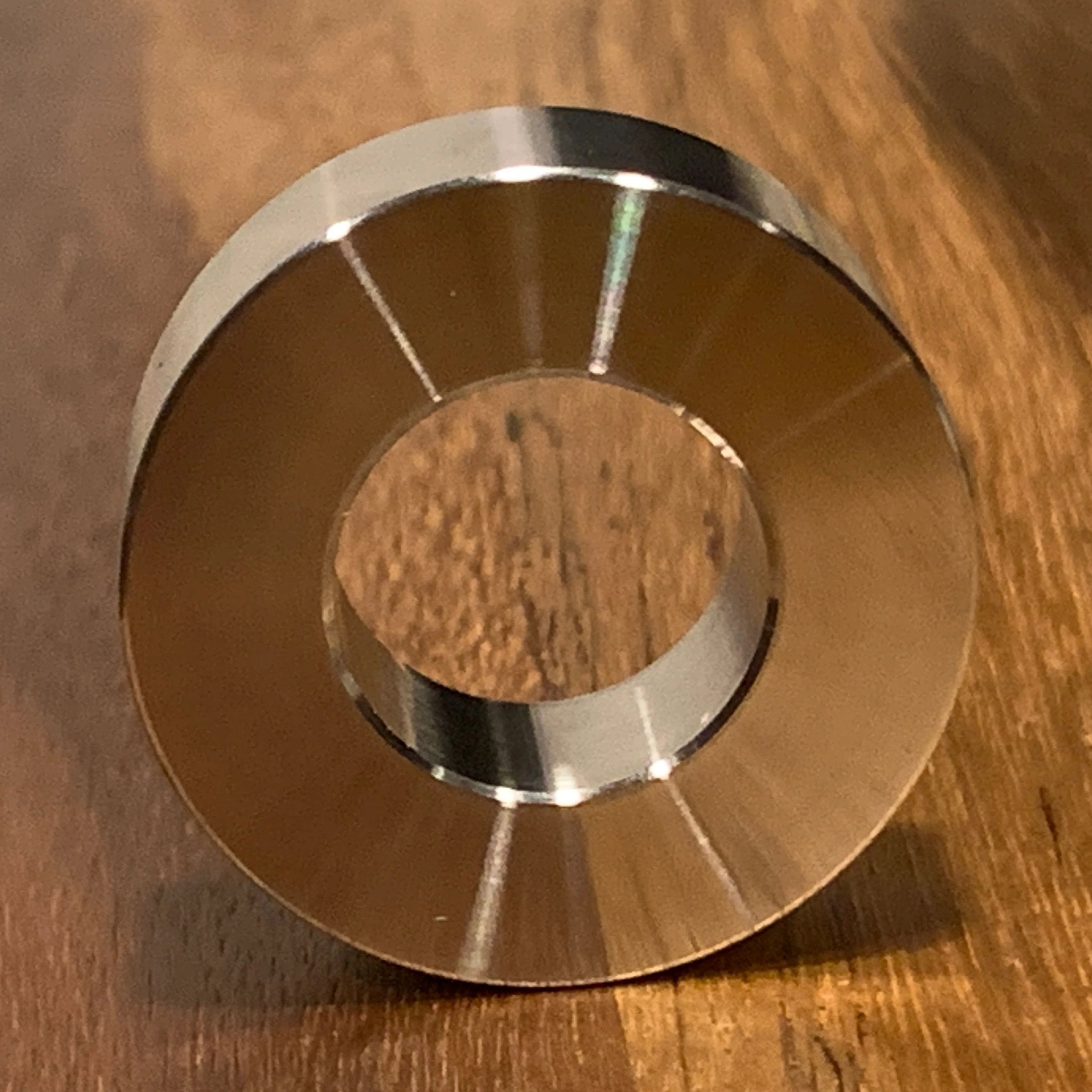 EXTSW .757" ID x 1.490" OD x 1/2" Thick 304 Stainless Spacer