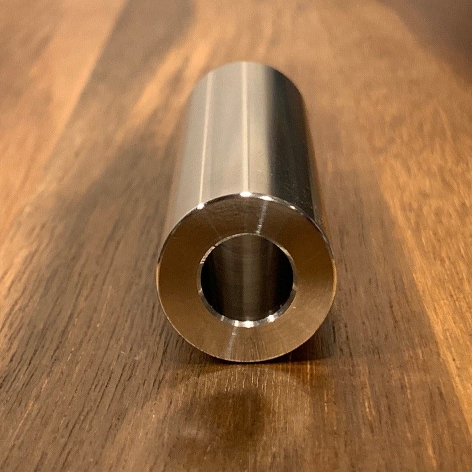EXTSW 10.16 mm ID x 25.15 mm OD x 76.2 mm Thick 316 Stainless Spacer