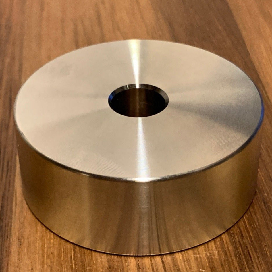 EXTSW  7/16” ID x 1.990" OD x 3/4” Thick 304 Stainless Spacer