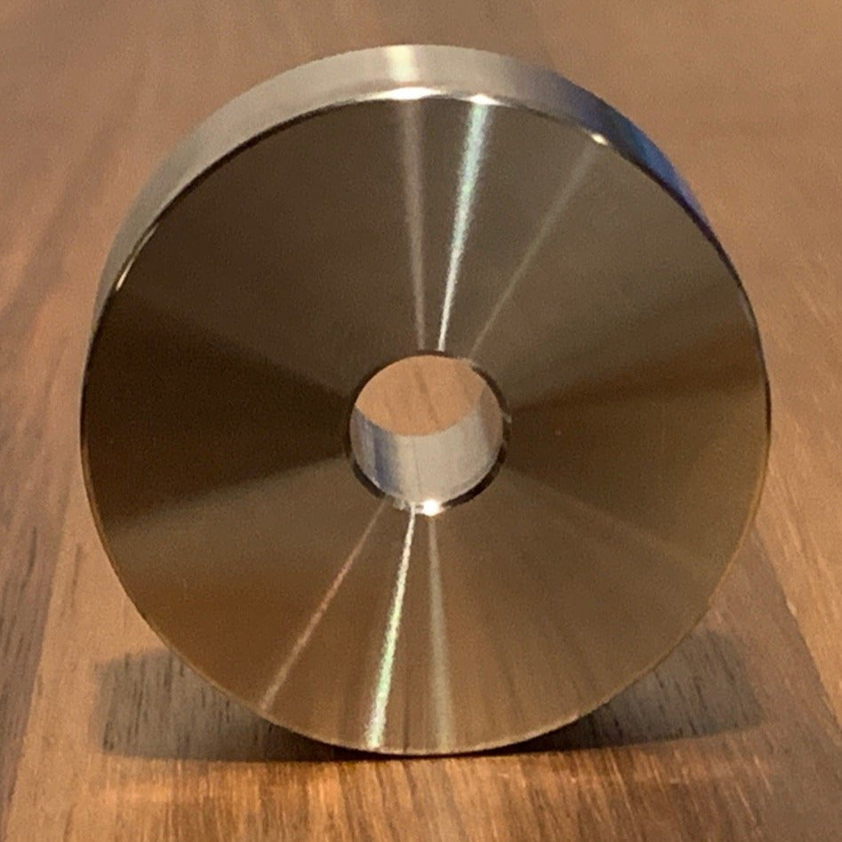 EXTSW  7/16” ID x 1.990" OD x 3/4” Thick 304 Stainless Spacer