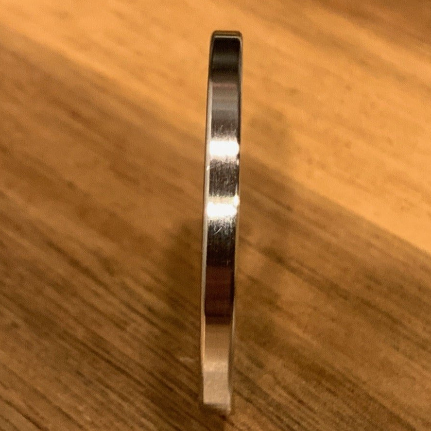 EXTSW .906” ID x 1.490" OD x 1/8" Thick 316 Stainless Washer