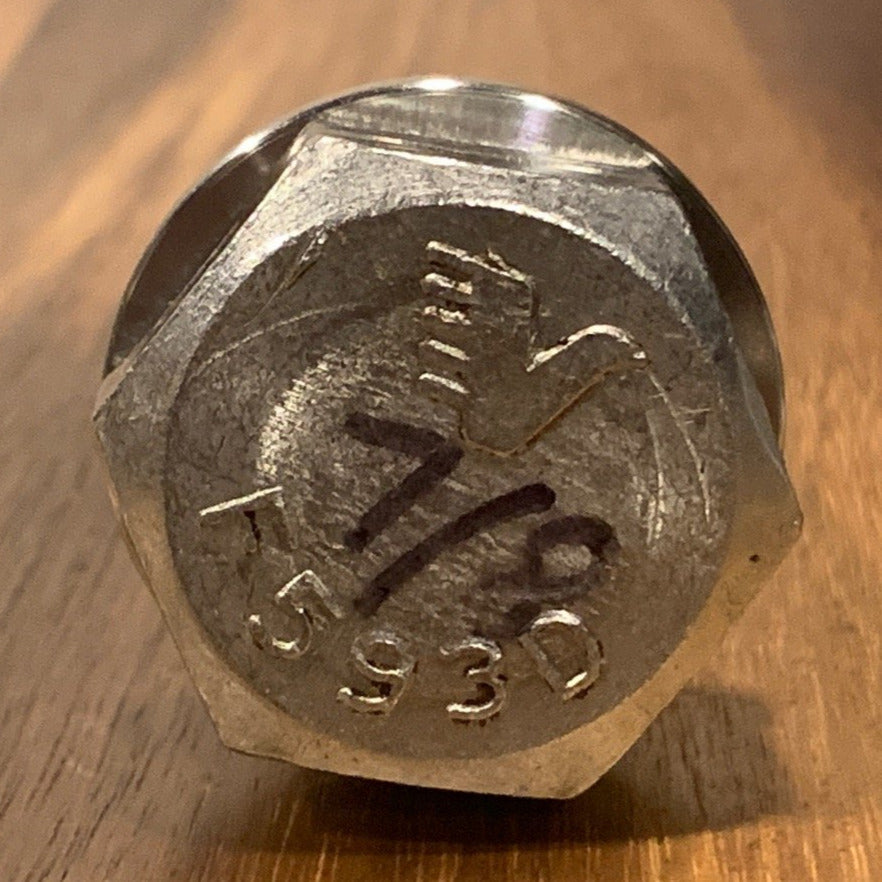 EXTSW .906” ID x 1.490" OD x 1/8" Thick 316 Stainless Washer