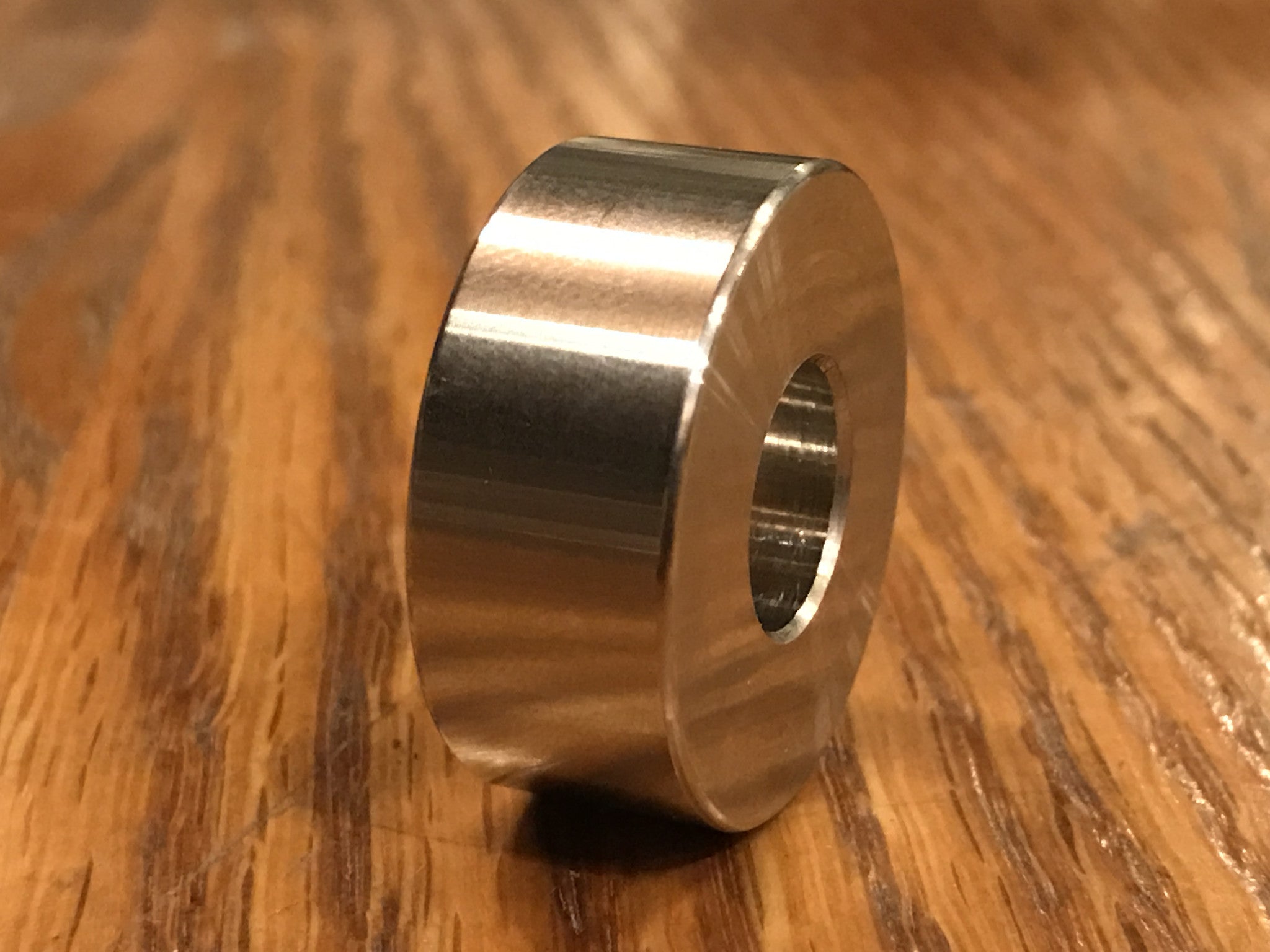 EXTSW .507" ID x 1.240" OD x 1/2" Thick 316 Stainless Spacer