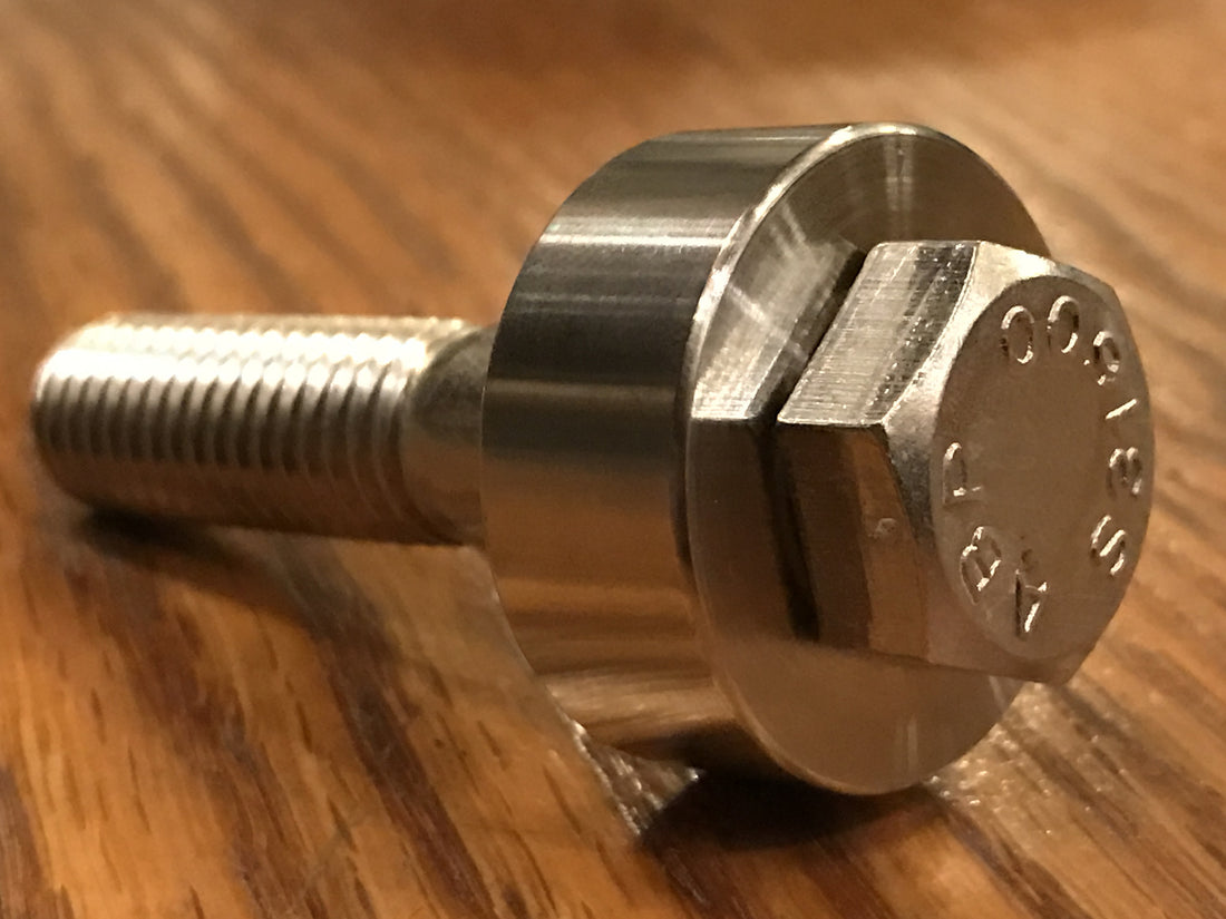 EXTSW .507" ID x 1.240" OD x 1/2" Thick 316 Stainless Spacer
