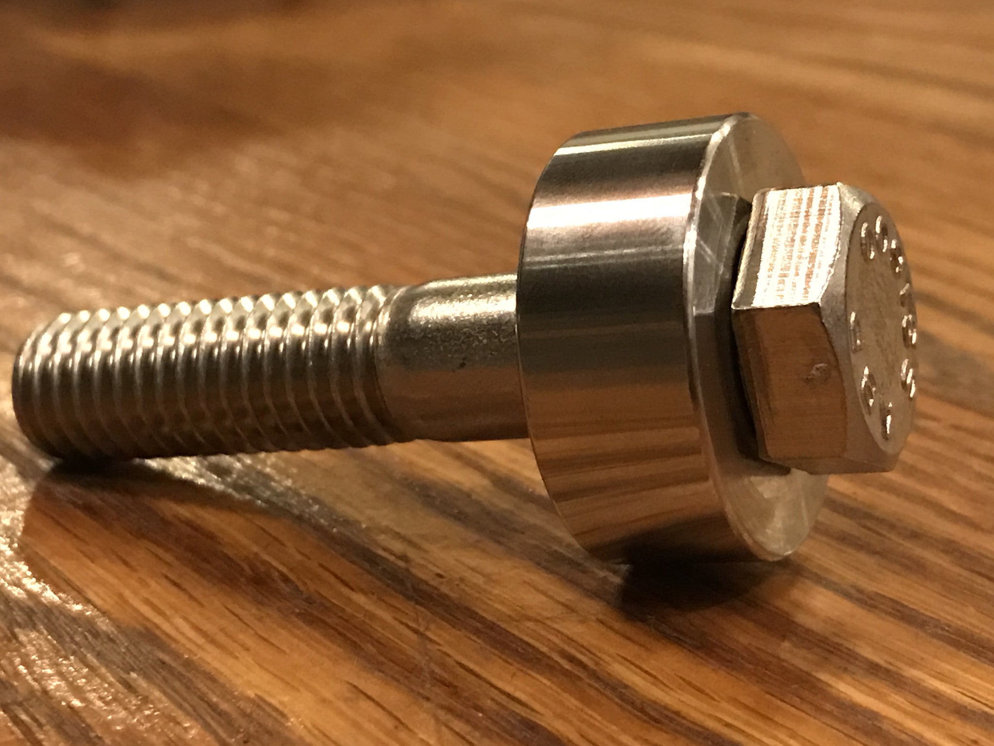EXTSW .507" ID x 1.240" OD x 1/2" Thick 316 Stainless Spacer