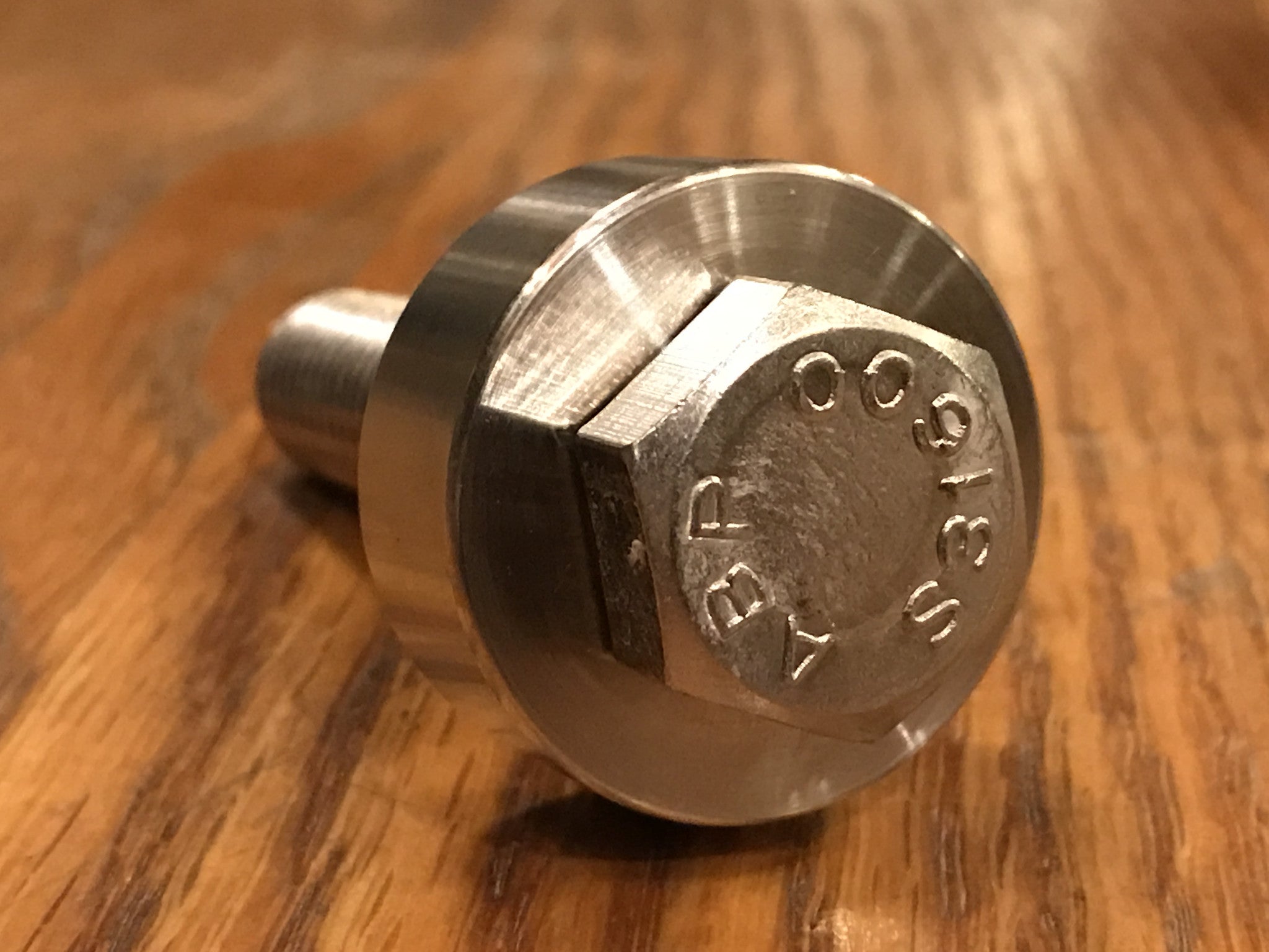 EXTSW .507" ID x 1.240" OD x 1/2" Thick 316 Stainless Spacer