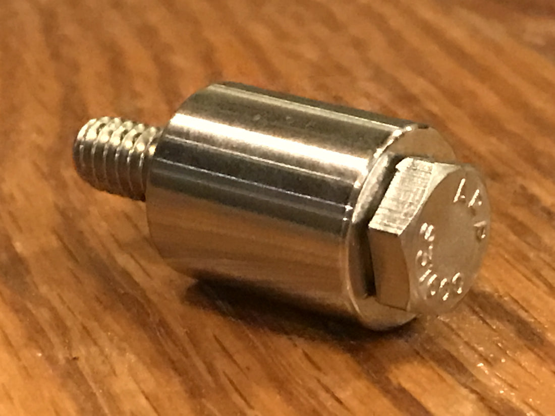 EXTSW .257” ID x .615" OD x 3/4” Thick 304 Stainless Spacer