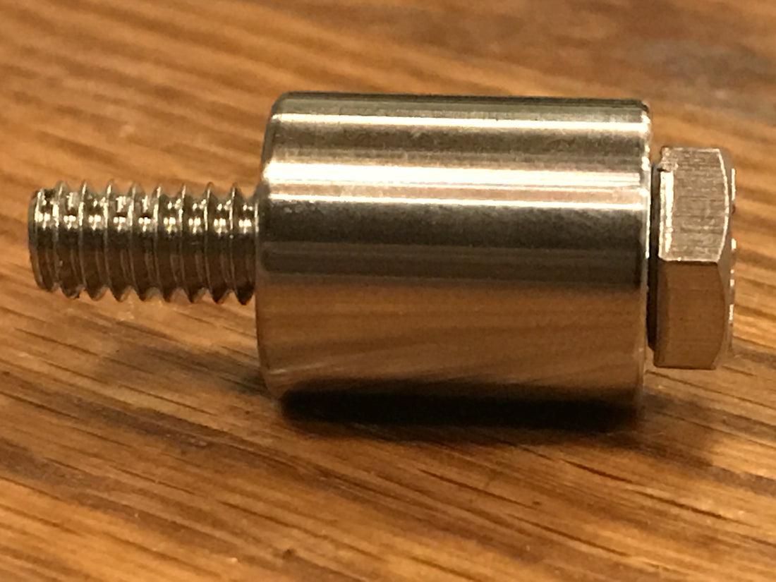 EXTSW .257” ID x .615" OD x 3/4” Thick 304 Stainless Spacer