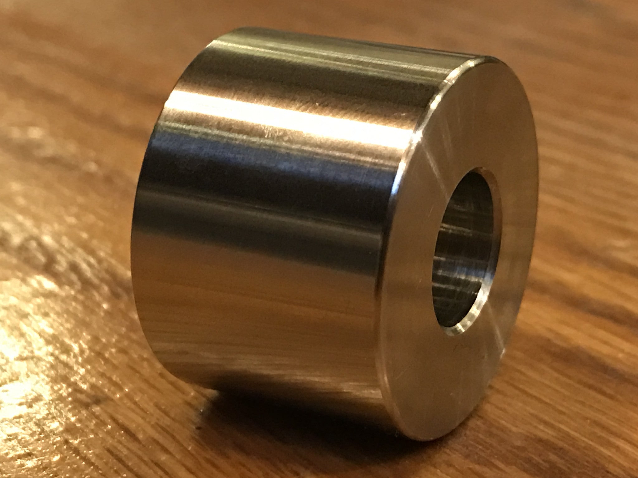 EXTSW 1/2” ID x 1.240" OD x 7/8" long 304 Stainless Steel Spacer