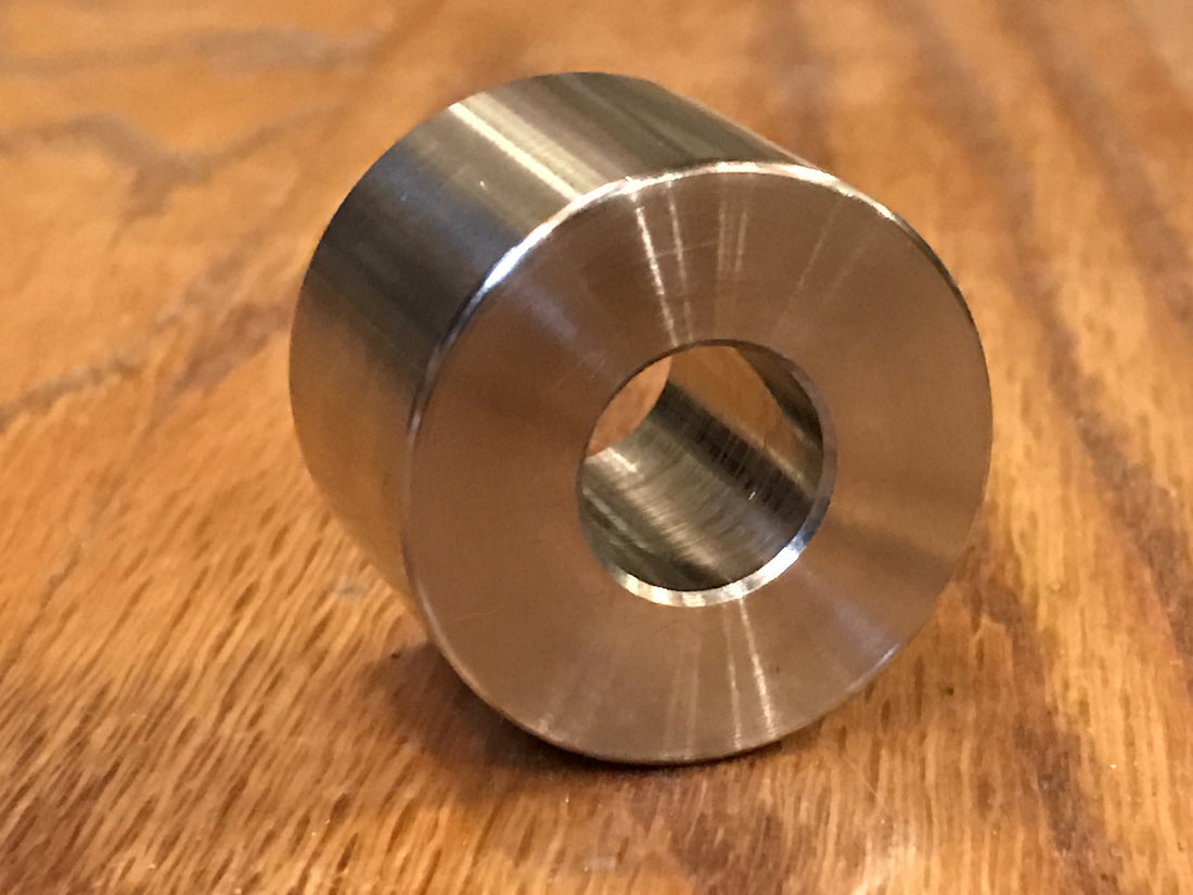 EXTSW .507" ID x 1.240" OD x 7/8" Long 316 Stainless Spacer