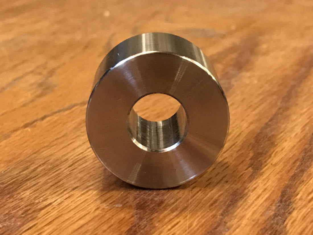 EXTSW .507" ID x 1.240" OD x 7/8" Long 316 Stainless Spacer