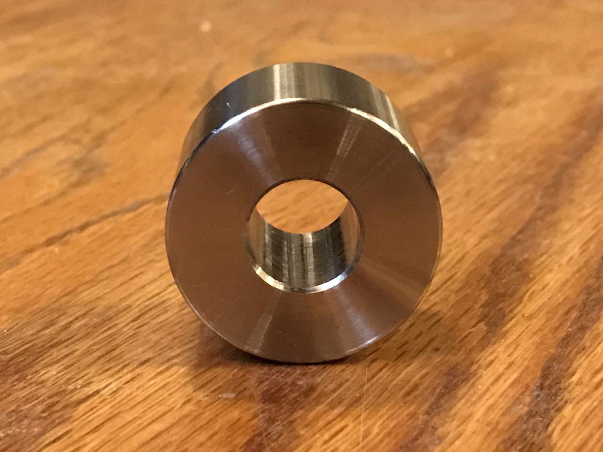 EXTSW .443” ID x 1.115" OD x 1" Long 316 Stainless Spacer