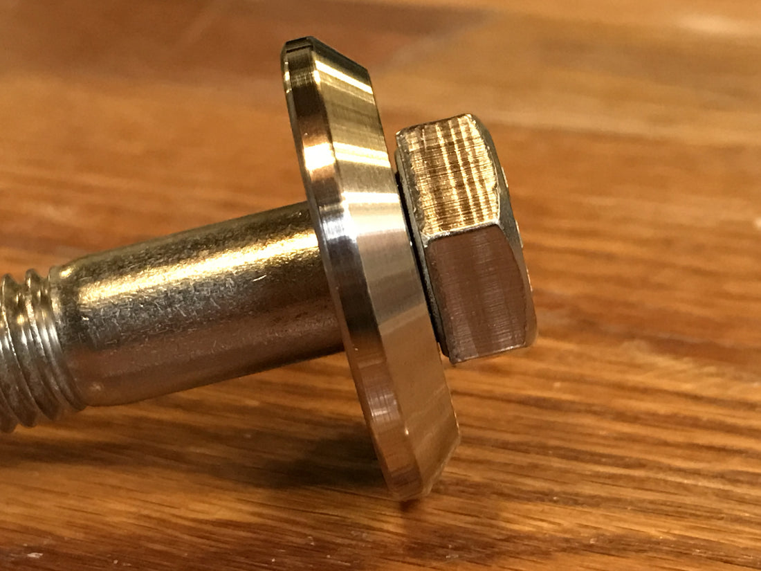 1/2" ID beveled stainless washer