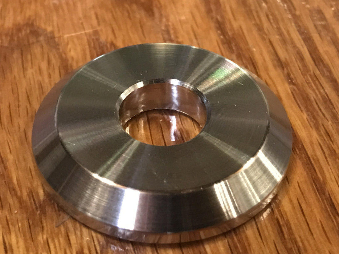 extsw 1/2" ID x 1 1/2" OD x 1/4" thick beveled 316 Stainless Washer