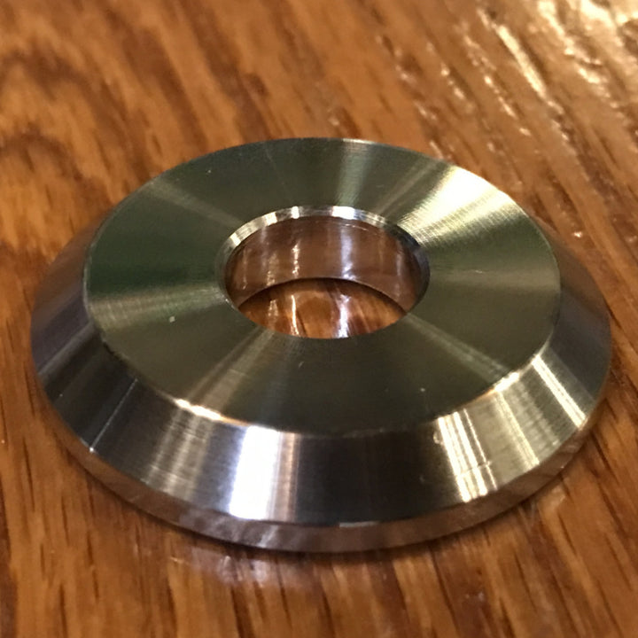 extsw 7/16” ID x 1” OD x 1/4” thick beveled 304 Stainless Washer