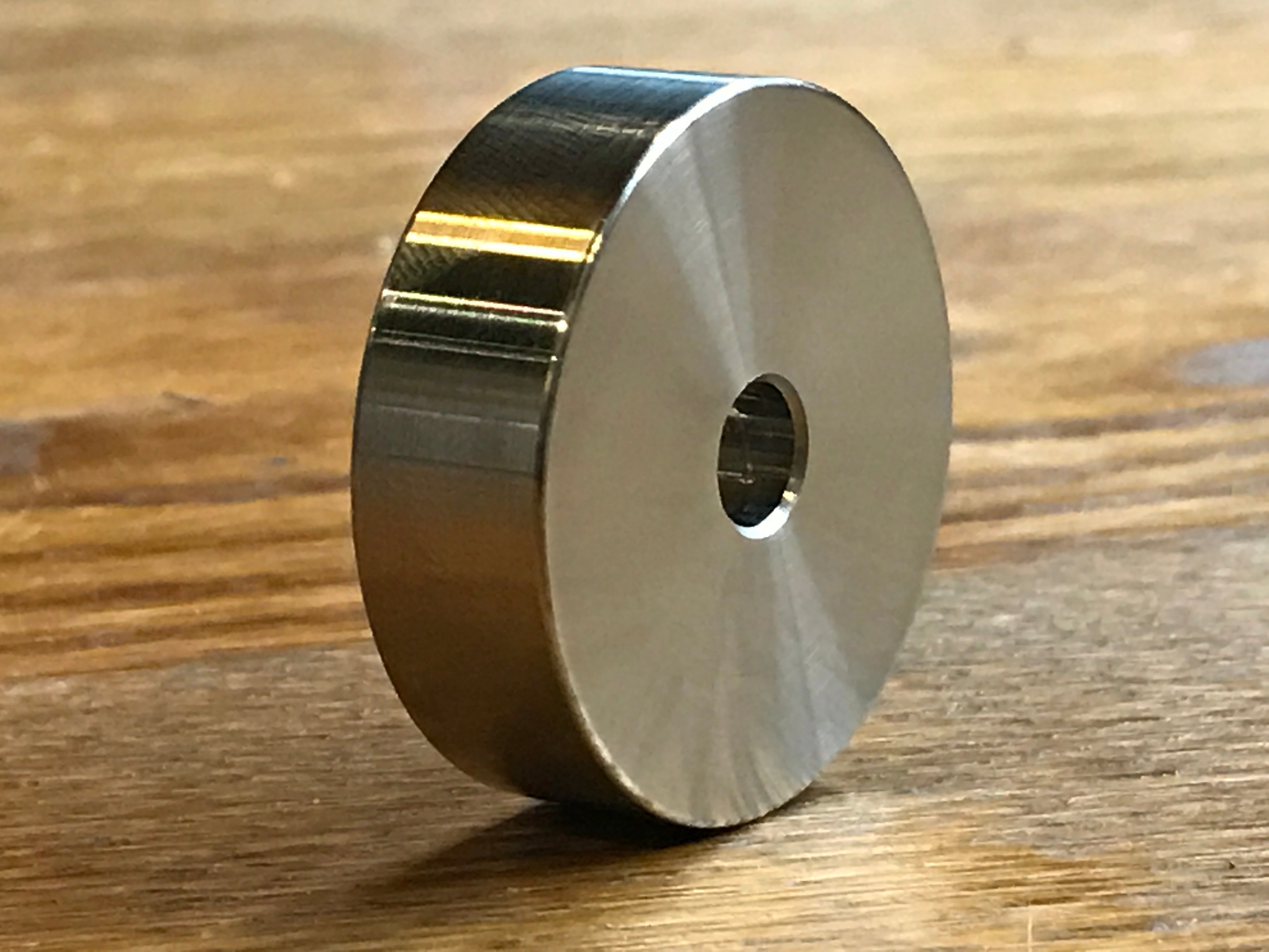 EXTSW .323" ID x 1.615" OD x 1/2” 316 Stainless Spacer