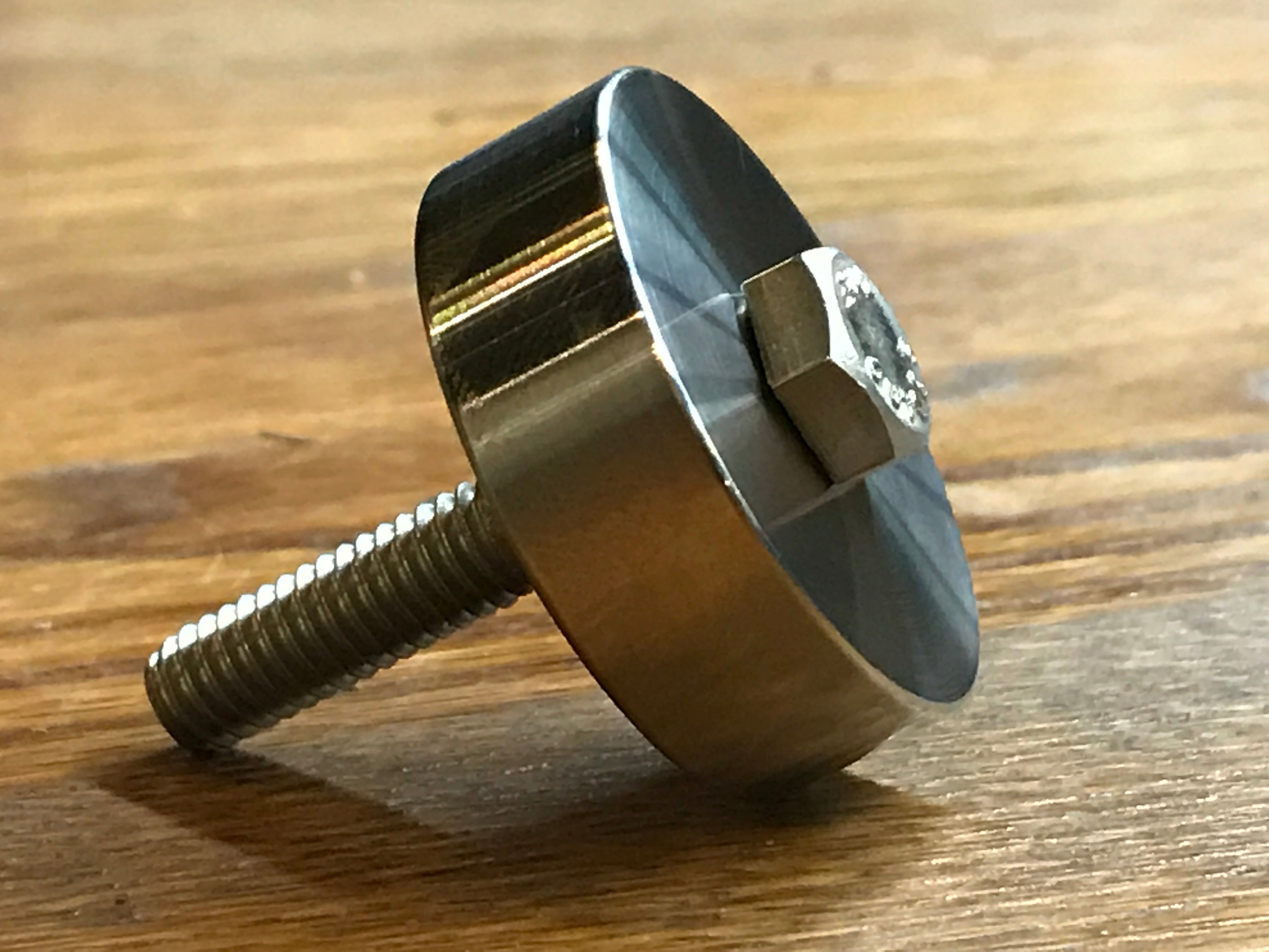 EXTSW .323" ID x 1.615" OD x 1/2” 316 Stainless Spacer