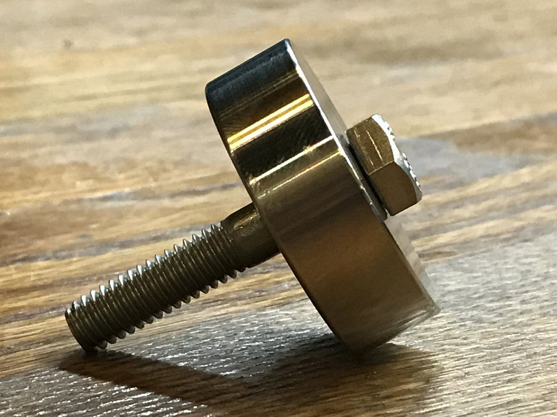 EXTSW 7/16" ID x 1.615" OD x 1/2" Thick 304 Stainless Spacer