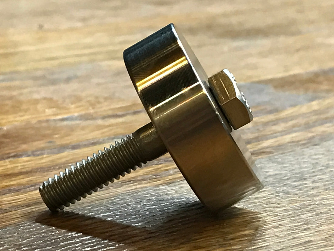 EXTSW .323" ID x 1.615" OD x 1/2” 316 Stainless Spacer