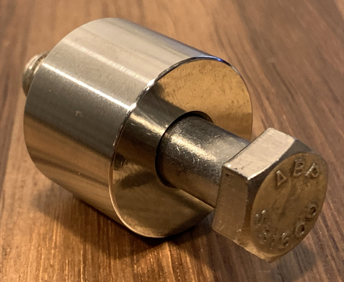 EXTSW .383" ID x .990"  OD x 3/4” Thick 316 Stainless Space