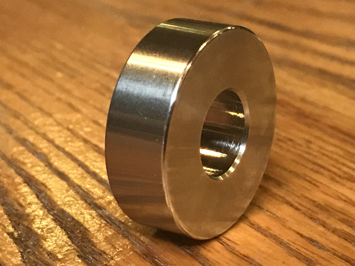 EXTSW .507" ID x  1.240" OD x .406“ Thick 316 Stainless Spacer